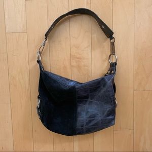 Mini Y2K Coach Lookalike Black Leather Purse